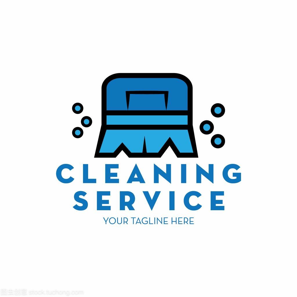 清潔服務的標識與文本空間 打造品牌口號與視覺形象