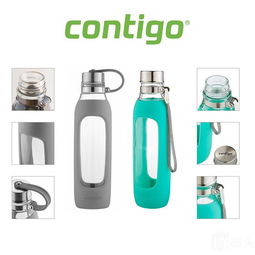 純凈守護(hù) Contigo康迪克Purity硅膠保護(hù)玻璃水瓶測評(píng)