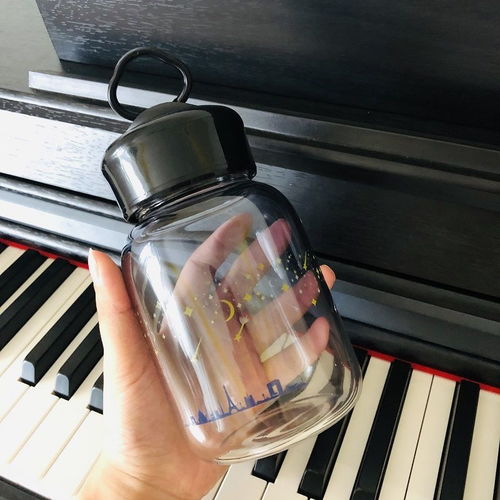 創意符號 韓版磨砂玻璃杯的夏日敘事